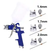 600cc Cup Gravity HVLP Air Spray Gun Kit Auto Primer Clearcoat Paint Sprayer Set