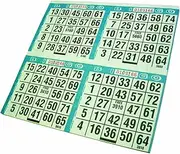 Dab'n STIC Bingo Game Sheets, 20cm x 20cm, 125/pkg
