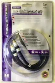 Monster Cable Digital Ultra COAX Interlink 100 Coaxial Audio Interconnect 3.3ft