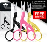 Stork Embroidery Scissors And Cross Stitch Sewing Craft Bird Small Tool Scissor