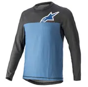 Alpinestars Alps 8.0 v2 Long Sleeve Jersey - Blue Size 2XL