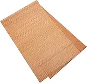 MAGICLULU 1pc Bamboo Tea Mat Table Placemat Kungfu Tea Slat Dinning Table Runner Fu Tea Placemat Wedding Table Runner Tea Table Mat Rectangular Coffee Covers Coffee Table Bamboo Tablecloth