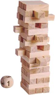 Techxtras Mini Jenga Game