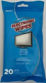 Electronic Anti-Static Wipes 20 Ct Get 5 Free Doge Coins OUT OF STOCK