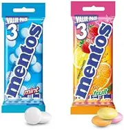 Mentos Candt 3PK Mint & Fruit