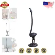 Elegant Eclectic Wrought Iron Paper Towel Stand - Perfect for Farmhouse Decor