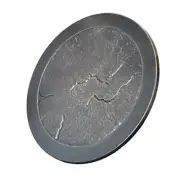 Rust-Free Cast Aluminum Fire Pit Burner Cover - Lazy Susan for Agio and TK