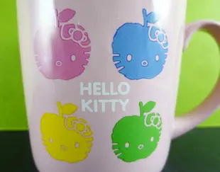 【震撼精品百貨】Hello Kitty 凱蒂貓 馬克杯-粉蘋果 震撼日式精品百貨