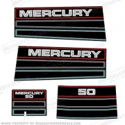 Fits Mercury 50hp Outboard Engine Decals 1993-1994-1995