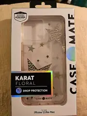 Case-Mate Karat Case for iPhone 12 Pro Max (5G) - Gold Foil Accents/Clear