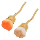 2Pcs Nail Dust Brush Rose Soft Brush Nail Art Powder Remover Cleaning Dust Nail