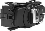 Headlight Light Control Switch Assembly, 61319169404 Universal Precise Control Front Headlamp Switch Replacement for 1 3 Series E82 E88 E90 LCI E91 LCI X1 E84