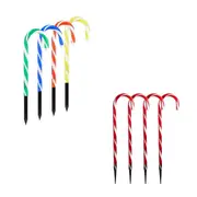 Solar Power Set of 4 Small Connectable Candy Cane - 2 Colour Options