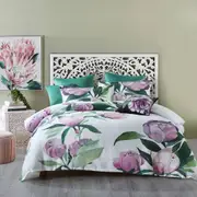 Bianca Charmaine Cotton Waffle Quilt Cover Set (Queen, King, Super King)