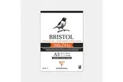 Clairefontaine Bristol Card Paper Pad 20 Sheets - A3 205gsm