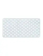 [BR Home] PVC Non-Slip Bathroom Bathmat 77cmx39cm in Clear