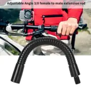 3/8inch Male Female Extension Rod for Tripods Camera Stand Direction Flexibility