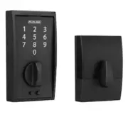 Schlage Touch Keypad Century Matte Black Electronic Deadbolt BE375 CEN 622 NIB