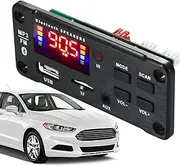 Jiimhte USB Mp3 Decoding Board - 12V Remote Decoding Board Module,Controller Modification Screen Display Amplifier 5.0 Receiver for Speaker Or Other Appliances