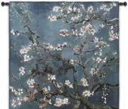 Almond Blossoms by Vincent Van Gogh Fabric Tapestry Home Decor 100 x 100 cm