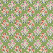 Quilting Patchwork Fabric TILDA Jubilee Farm Flowers Green 50x55cm FQ