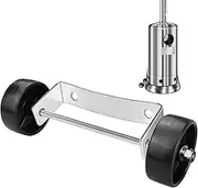 Patio Heater Bracket Wheel,Support Stand-Up Tall Heater Wheels For Outside - Patio Heater Mobility Accessories For Living Room, Garden, Backyard, Deck