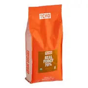 TCHO Real Fudgy 70% Dark Chocolate Hexagons 6.6 lb. WS-999TFUDGY