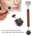 Multifunctional Face Roller Stainless Steel Jade Muscle Tension Relief Facia DOB