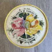 Vintage Dusting Powder Sealed Lander Shower of Flowers Bath Powder NOS