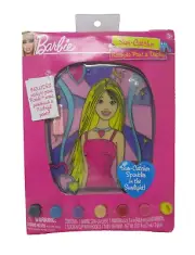 Barbie Sun-Catcher Ready to Paint & Display (Barbie In A Dress)