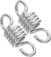 HYTROVE 2pcs Heavy Duty Hammock Spring Porch Suspension Extension Hook Swing Hanger for Boxing Bag Hanging Chair Ceiling Mount Gym Patio