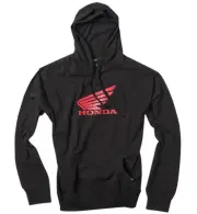 Factory Effex Honda Wing Mens Pullover Hoody Black/Red