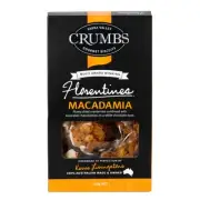 NEW Crumbs Macadamia Florentines 150g
