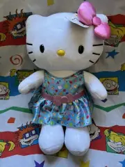 Build A Bear Hello Kitty 18” Plush Summertime Dress Sanrio BAB NWT