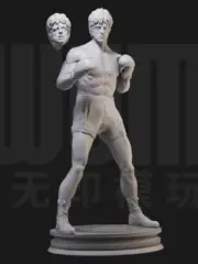 1/24 Resin Rocky Stallone Boxer Unassembled Unpainted 2159