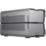 Phanteks Evolv Shift XT Expandable ITX Case Galaxy Silver
