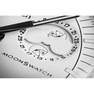 現貨 SWATCH X OMEGA Moonswatch Moonphases 史努比 聯名白色月球 可詢問台灣貨