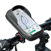 ROCKBROS B17-7 6.2'' Portable Touch Screen Phone Holder Bicycle Bag 360° Adjustable Waterproof Bike Front Frame Bag