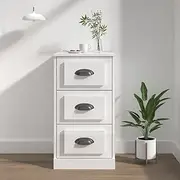 Sideboard High Gloss White 36x35.5x67.5 cm Engineered Wood,Buffets & Sideboards 17.32KG-816218
