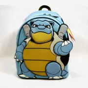 Loungefly Pokemon Blastoise Backpack Cosplay Mini Backpack- New With Tags (B)