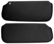 For Chevrolet Monte Carlo Sunvisors Sun visors black pair 1978-88