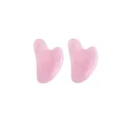 MissLady - Scraping Board Gua Sha Massage Tool (Heart-shaped) (2ea) Set - Pink