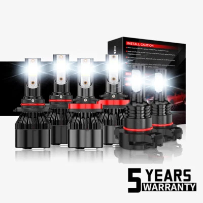 For Jeep Grand Cherokee 2011 2012 2013 Faros LED + Bombillas de luz antiniebla (for: Jeep)