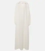 [Valentino] Valentino Cady Couture silk gown AU 8 white