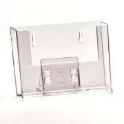 A6 LEAFLET HOLDER COUNTER LANDSCAPE POSTCARD FLYER holder DISPENSER x 1