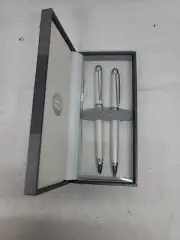 Bill Blass Pen/Pencil Gift Set - BLANC