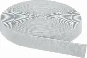 uxcell Elastic Bands for Sewing 2.5cm x 9m Gray Knit Elastic Spool High Elasticity for Wigs, Waistband, Pants, Craft DIY Projects