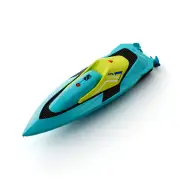 4DRC S5 RTR 2.4G RC Boat Mini Speedboat Dual Motors One-Key Capsized Reset Waterproof LED Light Racing Remote Control St