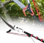 Profession Telescopic Tree Pruner,18ft/5.4m,20ft/6m,24ft/7.2mTelescopic Pole with Pull Cord,Telescopic Tree Pruner Pole for Pruning and Trimming Branches and Leaves,20ft/6m