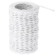 164ft Floral Bind Wire Wrap Twine 2mm Florist Wire Wrapping Binding Wire White